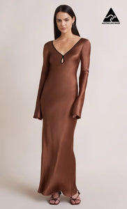 ANNIKA LONG SLEEVE MAXI DRESS