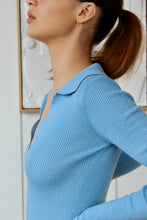 Load image into Gallery viewer, FREYA KNIT POLO DRESS
